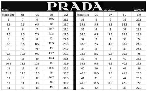 prada shoe sizing fit|prada size conversion chart.